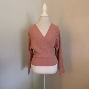 Brand New Cute pink long sleeve top